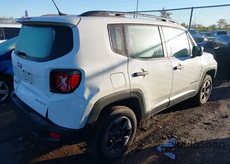 2015 Jeep Renegade Sport из США, поврежденный, VIN ZACCJBAT4FPC40833